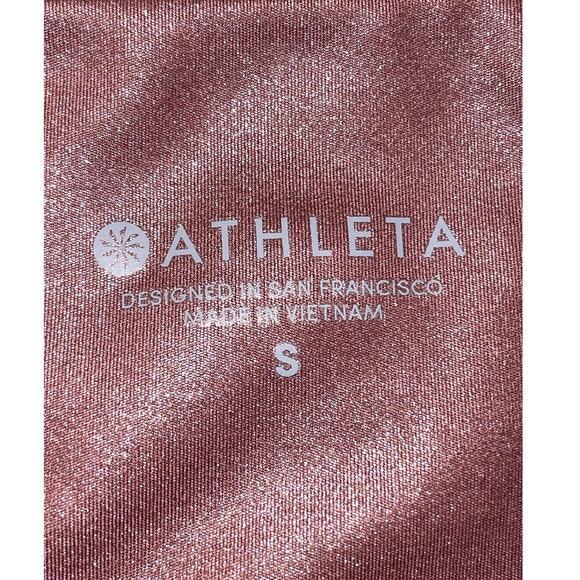 Athleta Leggings with Beautiful Copper Sheen - Size S - Picture 6 of 12